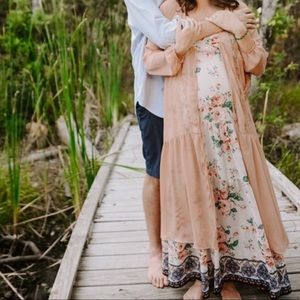 Chelsea & Violet floral maxi dress